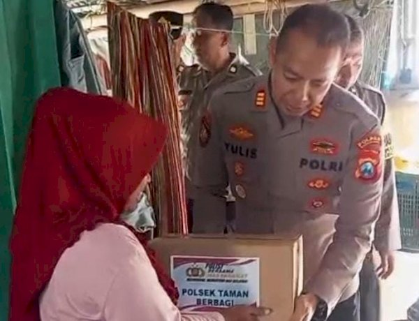 Polres Madiun Kota Dekatkan Diri ke Masyarakat Lewat Program Sambang dan Aksi Sosial
